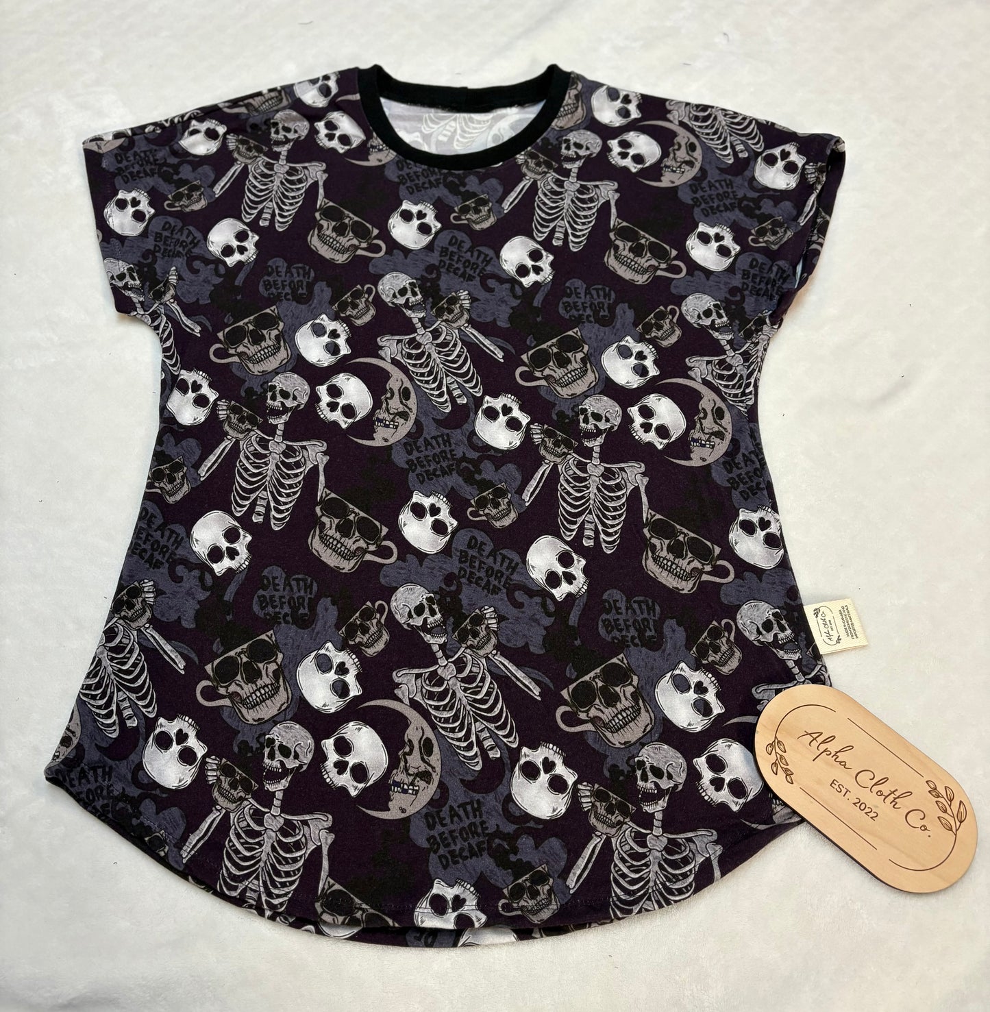Small Death before Decaf Dolman (short sleeve)