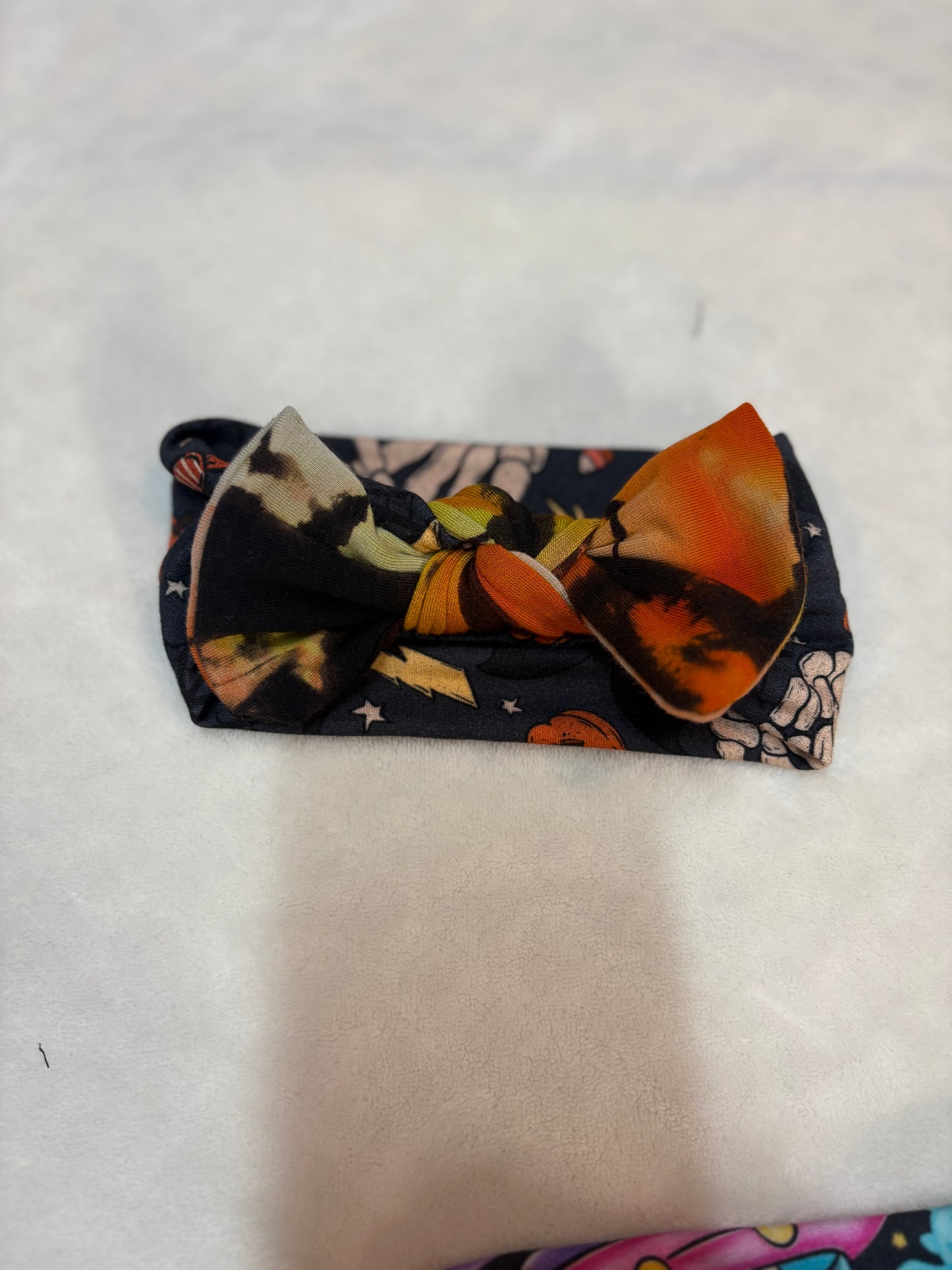 Spooky Sunset/ Fright Night Toddler Headband