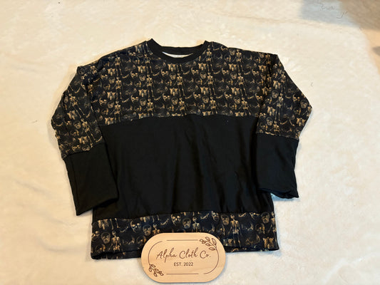 6-9Y Gold Skeleton Dolman