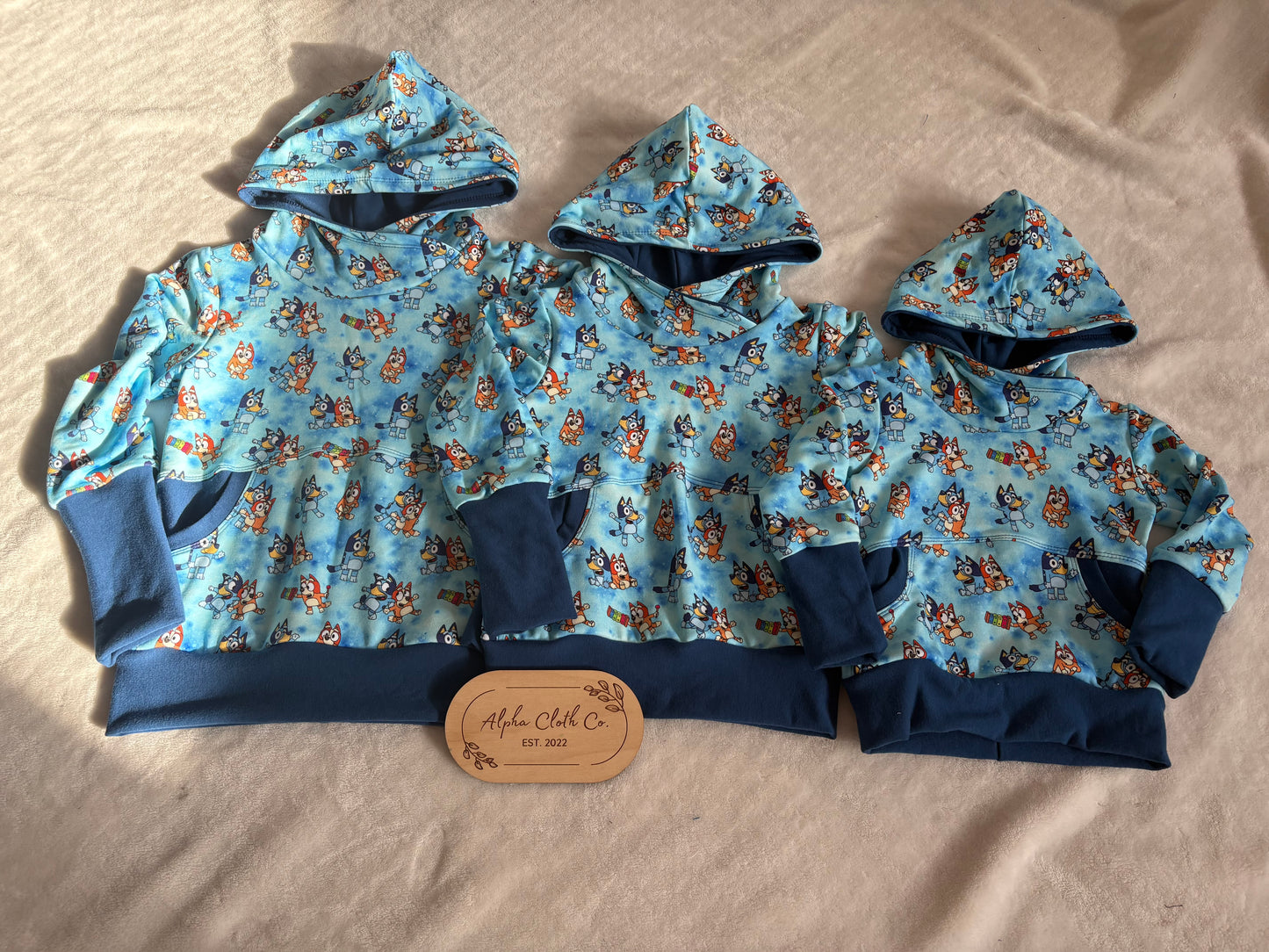 Blue Bluey CB Hoodie