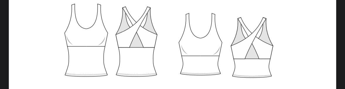 MTO Everyday Women - Women's Cross Back Tank