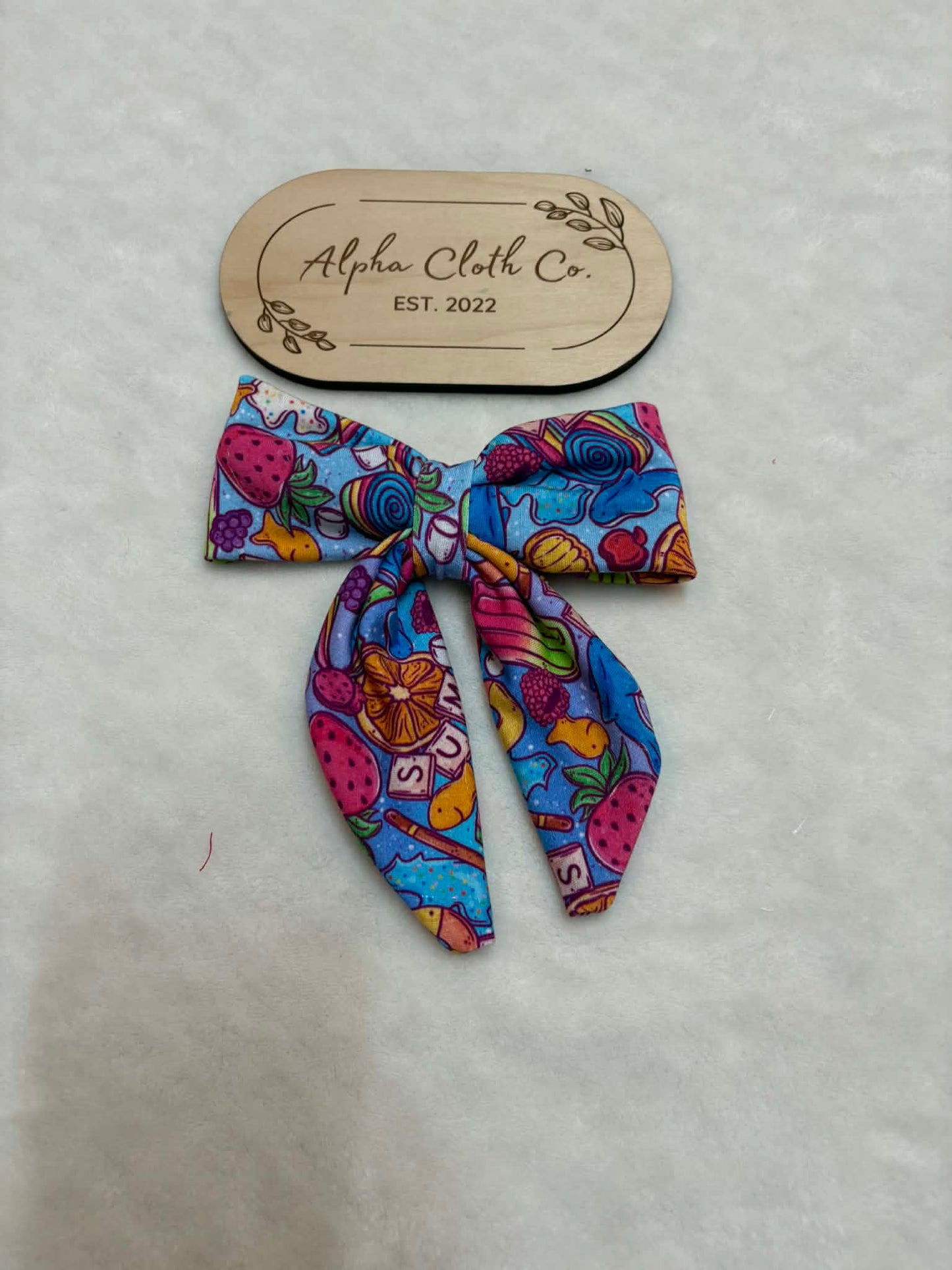 Fruity Fiesta Sailor Bow