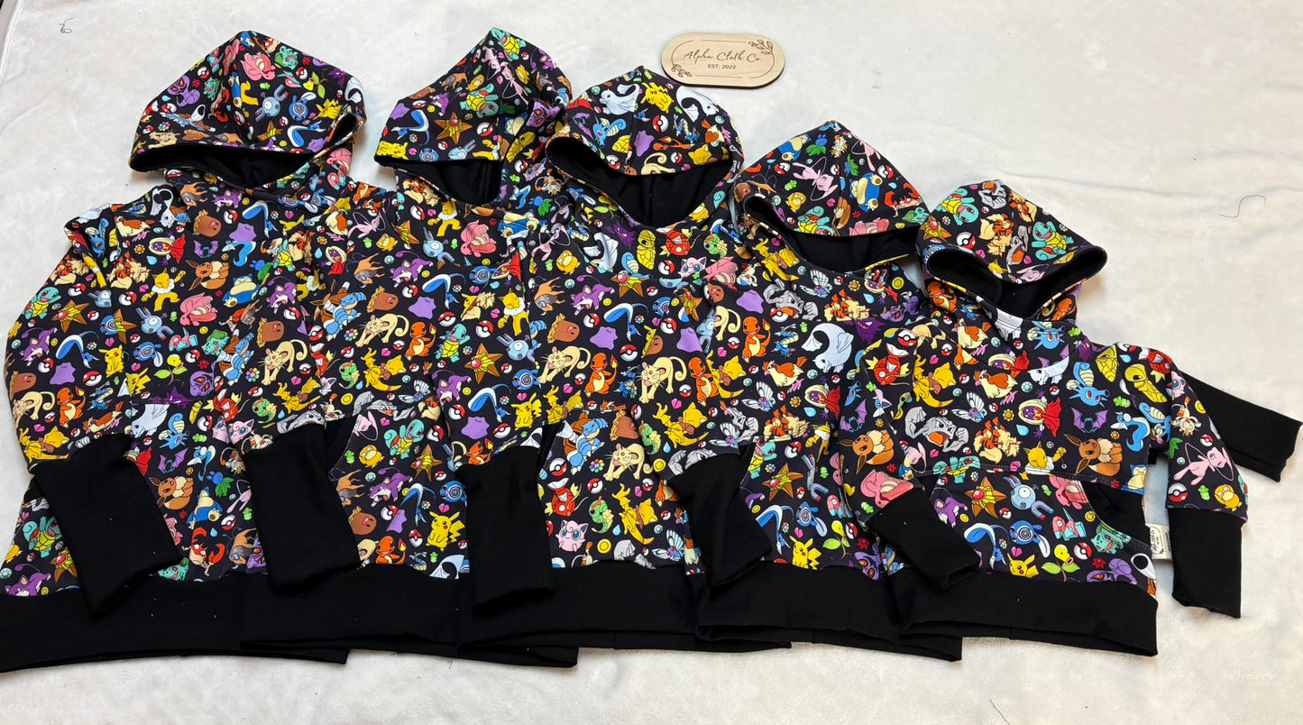 Poke Mash Colourblocked Hoodie