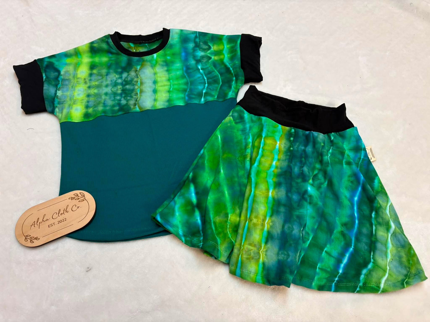 6-9Y Saltwater Lagoon Skort Set