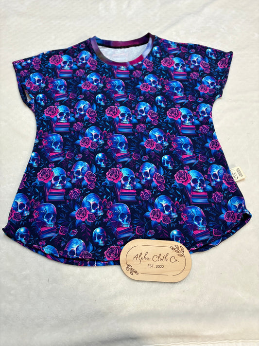 Medium Blue Skull Dolman