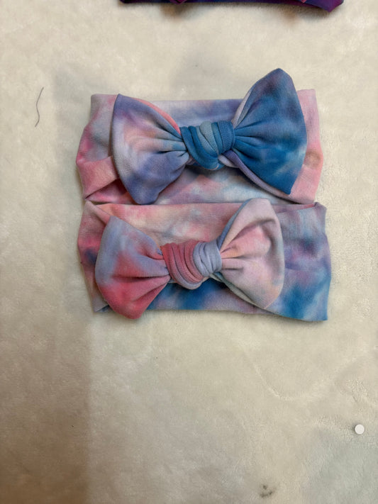 Cotton Candy Toddler Headband