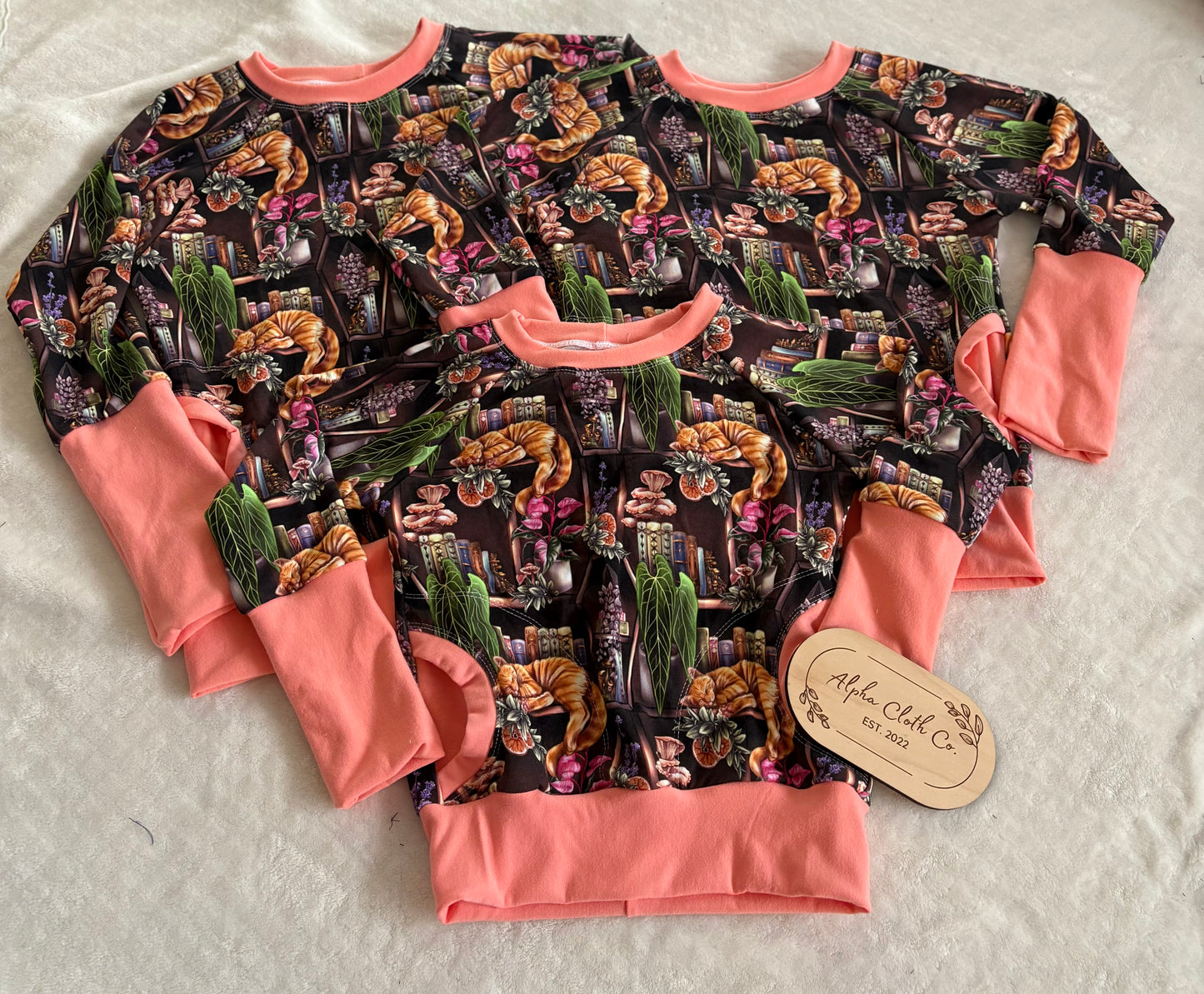 Pink Kitties Bunnyhug