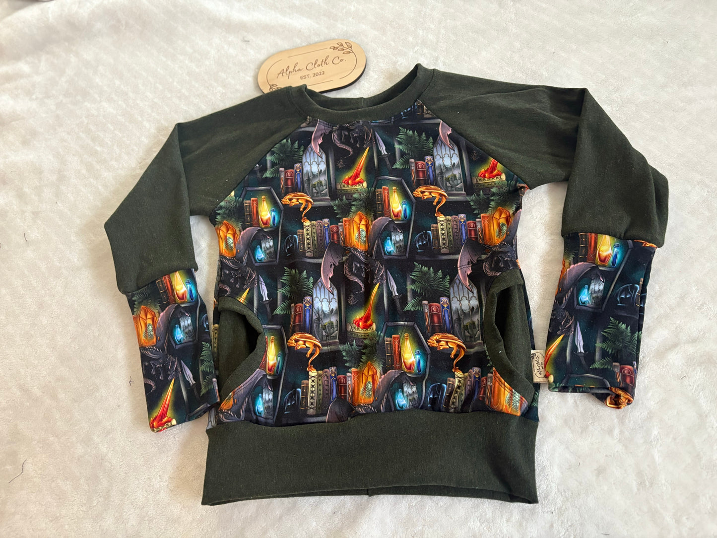 6-9 Green Dragon Bunnyhug