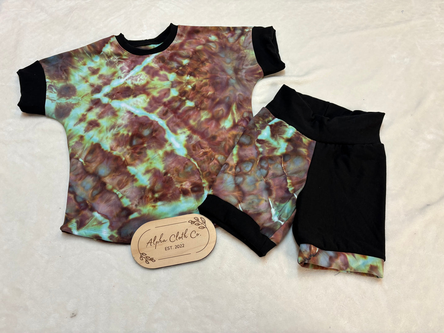 6-9Y Venom biker short set