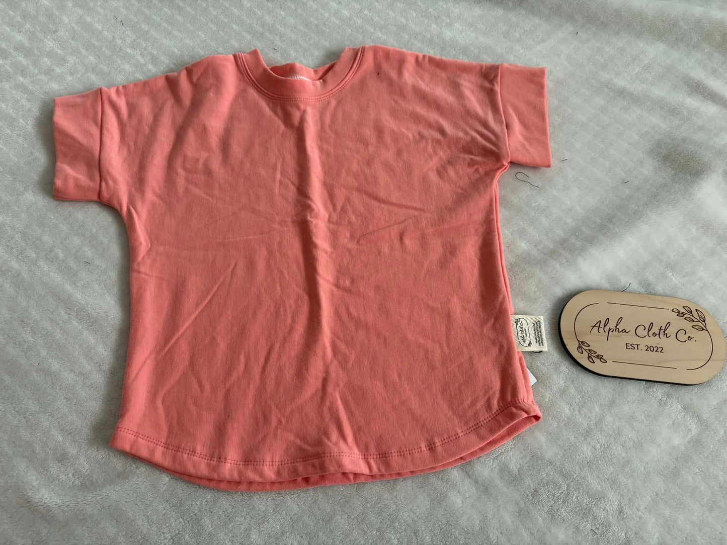 3-6 PEACH Dolman T-Shirt