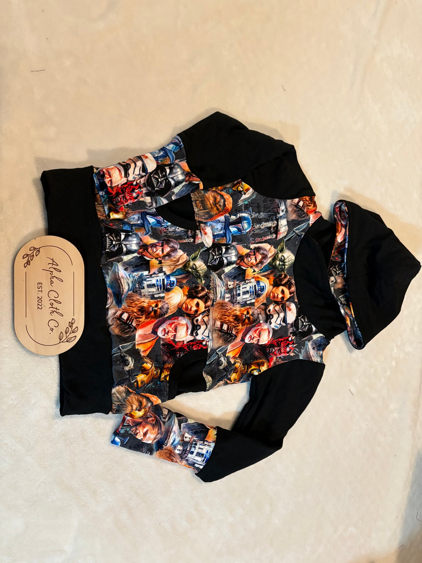 3-6Y Starwars hoodie