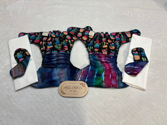 Cacti Cuties/ Chromatic Currents SPLIT Traditional Fitted