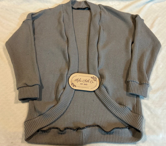 XL Cable Knit Cardigan