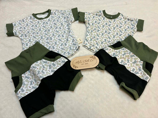 Bunny Bums Shorts set