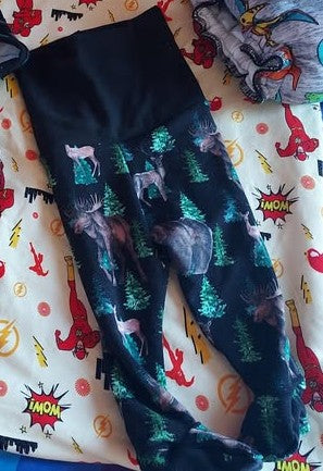 MTO Drop Children - Footie Pants