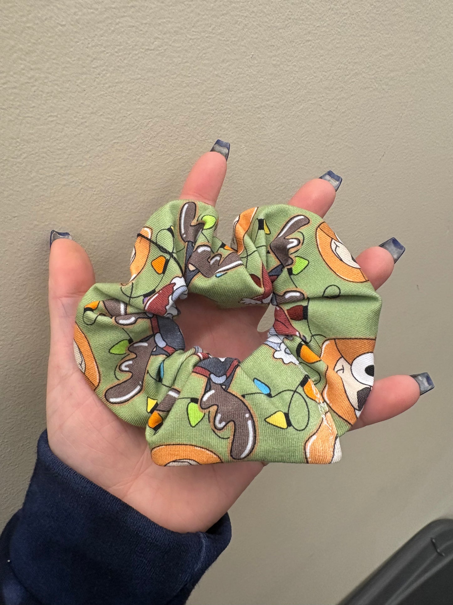 Christmas Bluey Scrunchie