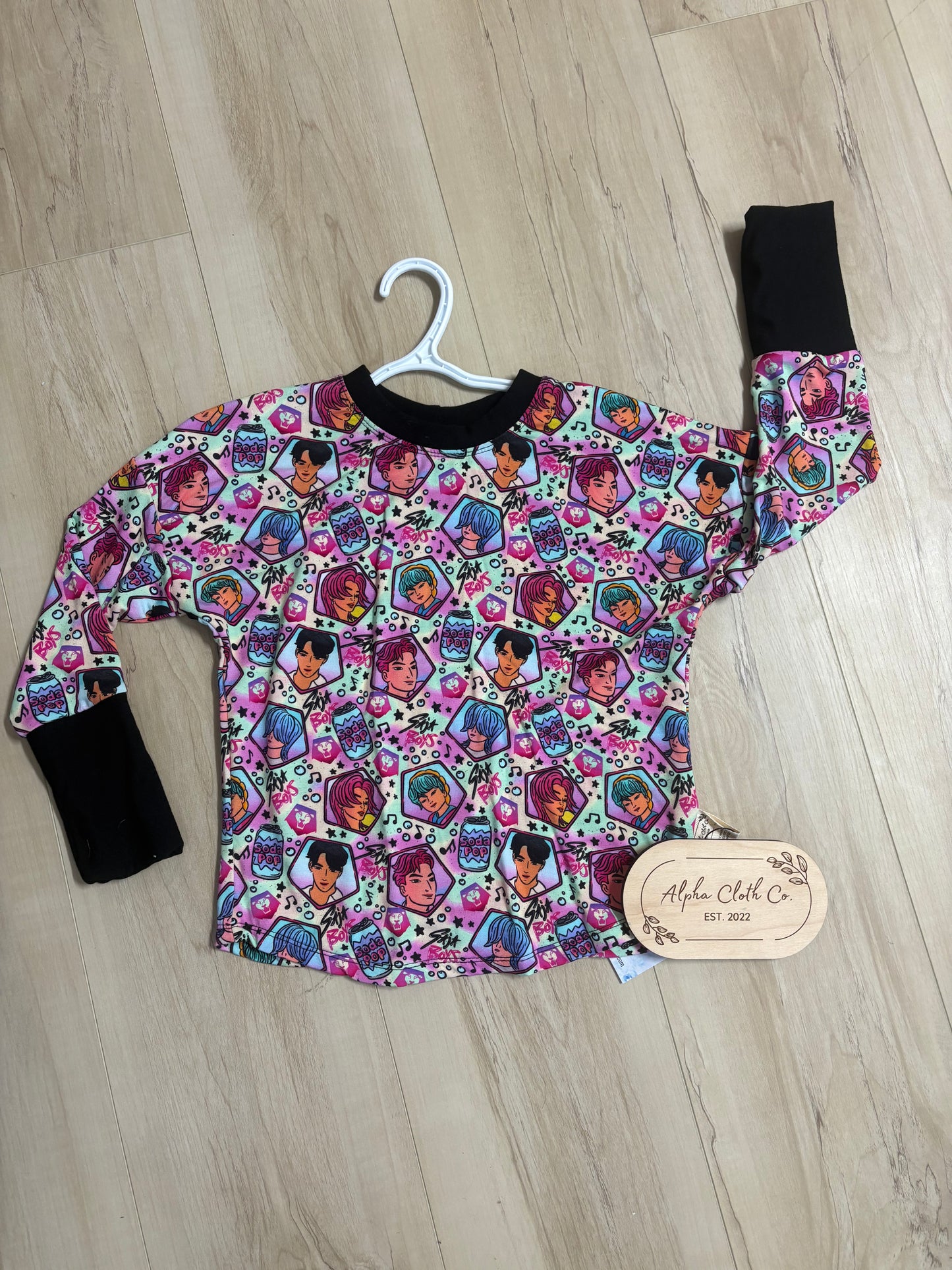 3-6Y Saja Boys LS Dolman