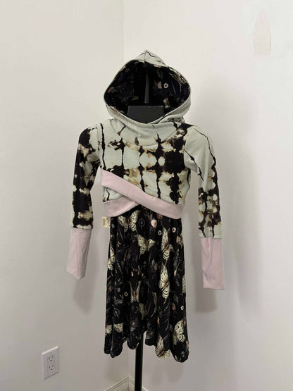 Tank Top & Cropped Hoodie GWM Dress