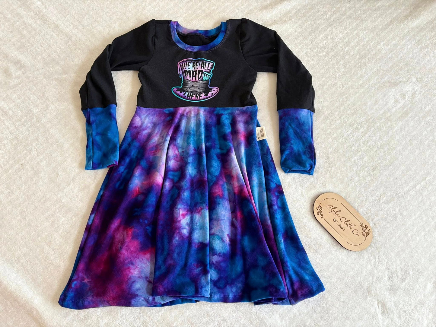6-9Y Mad here/ Supernova dress