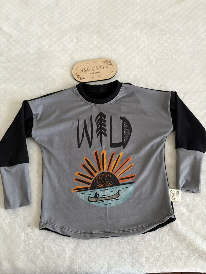 3-6Y Wild Dolman