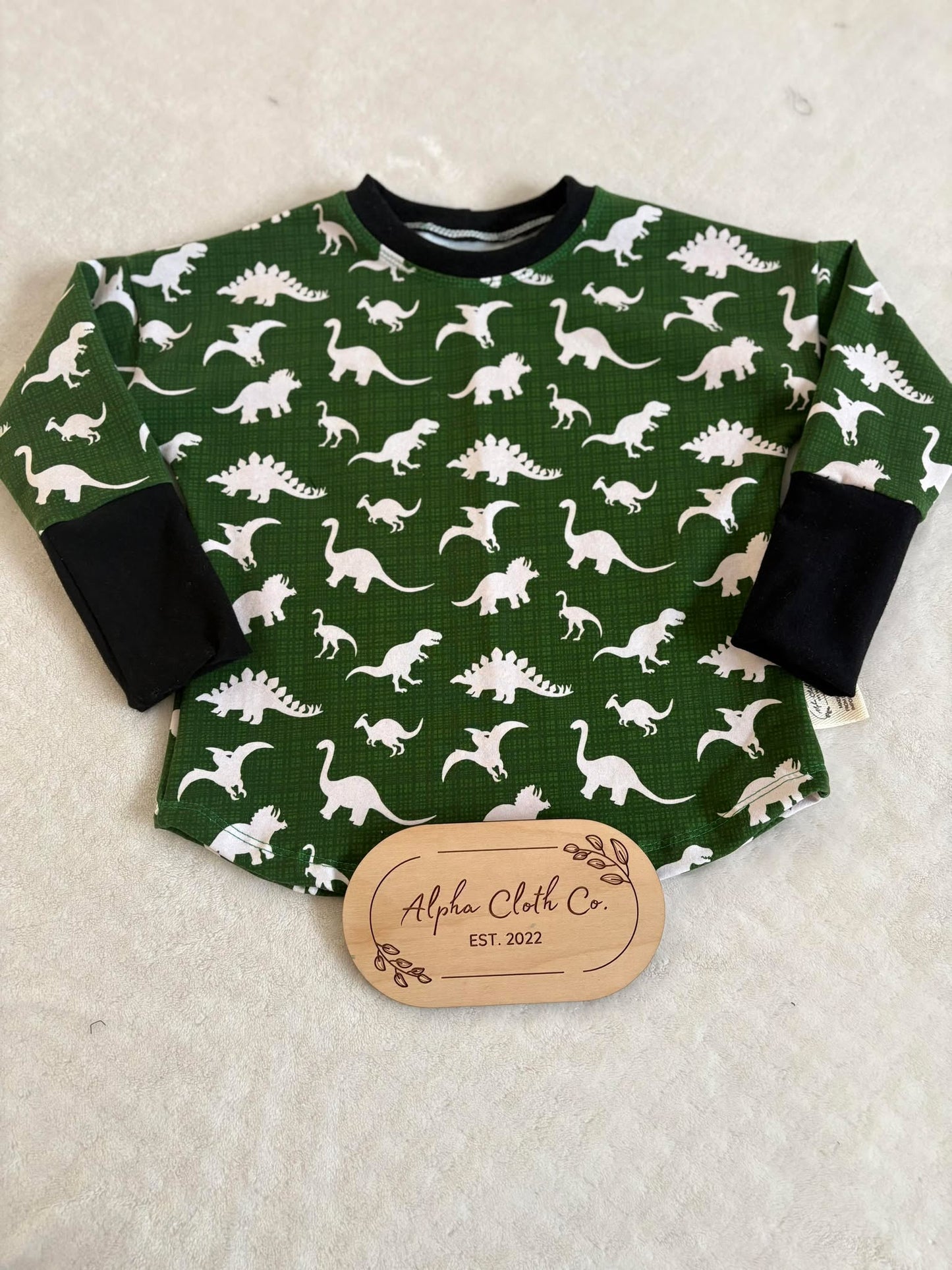 1-3 Green Dino Dolman