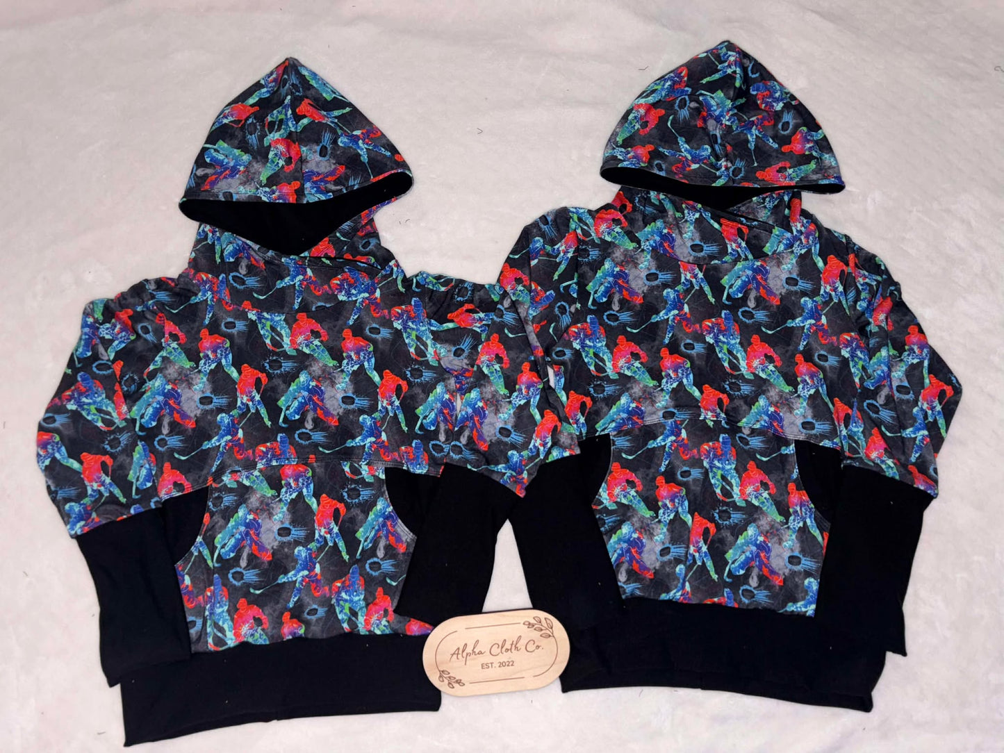 Hockey Colourblocked Hoodie