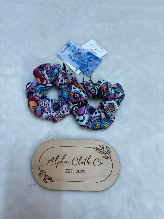 Floral Kpop Scrunchie