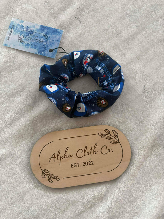 Blue Jays Scrunchie