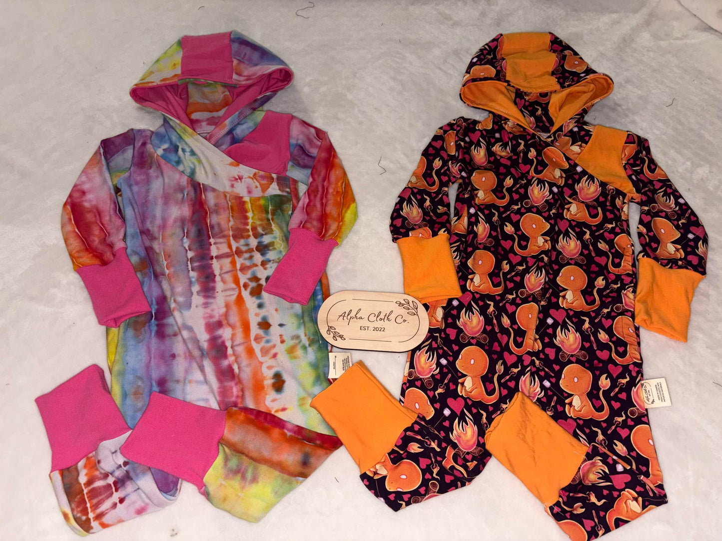 MTO Drop Children - Hoodie Coverall Romper