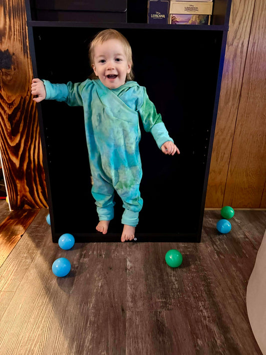 MTO Drop Children - Hoodie Coverall Romper