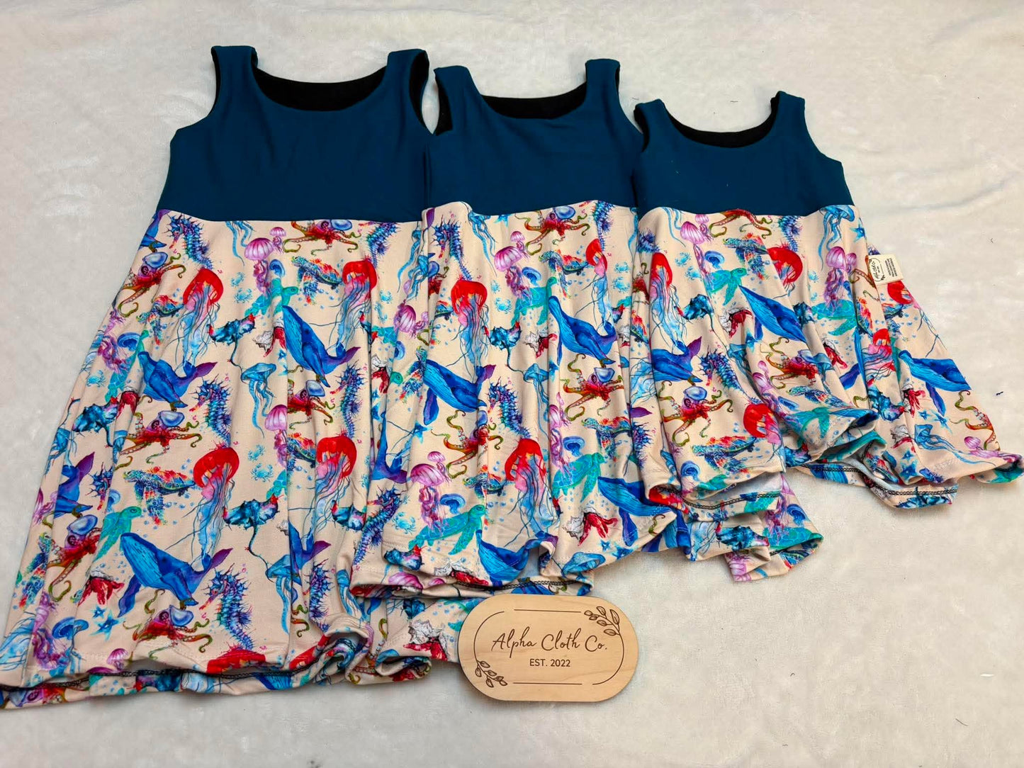 Serene Seas Tank Dress