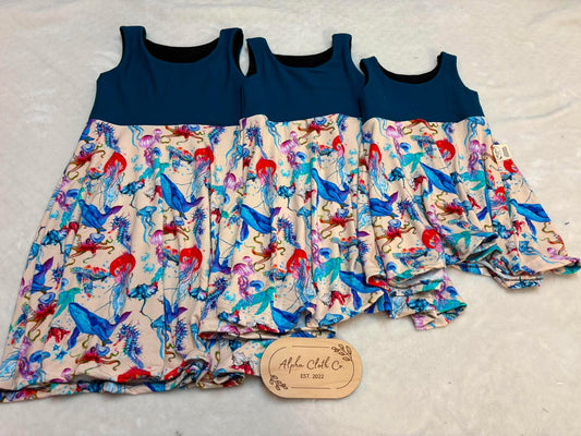 Serene Seas Tank Dress