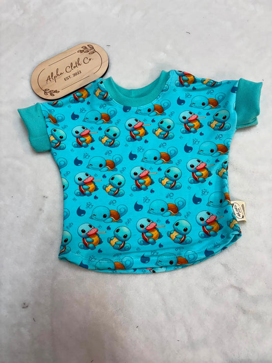 3-12M Squirtle Dolman