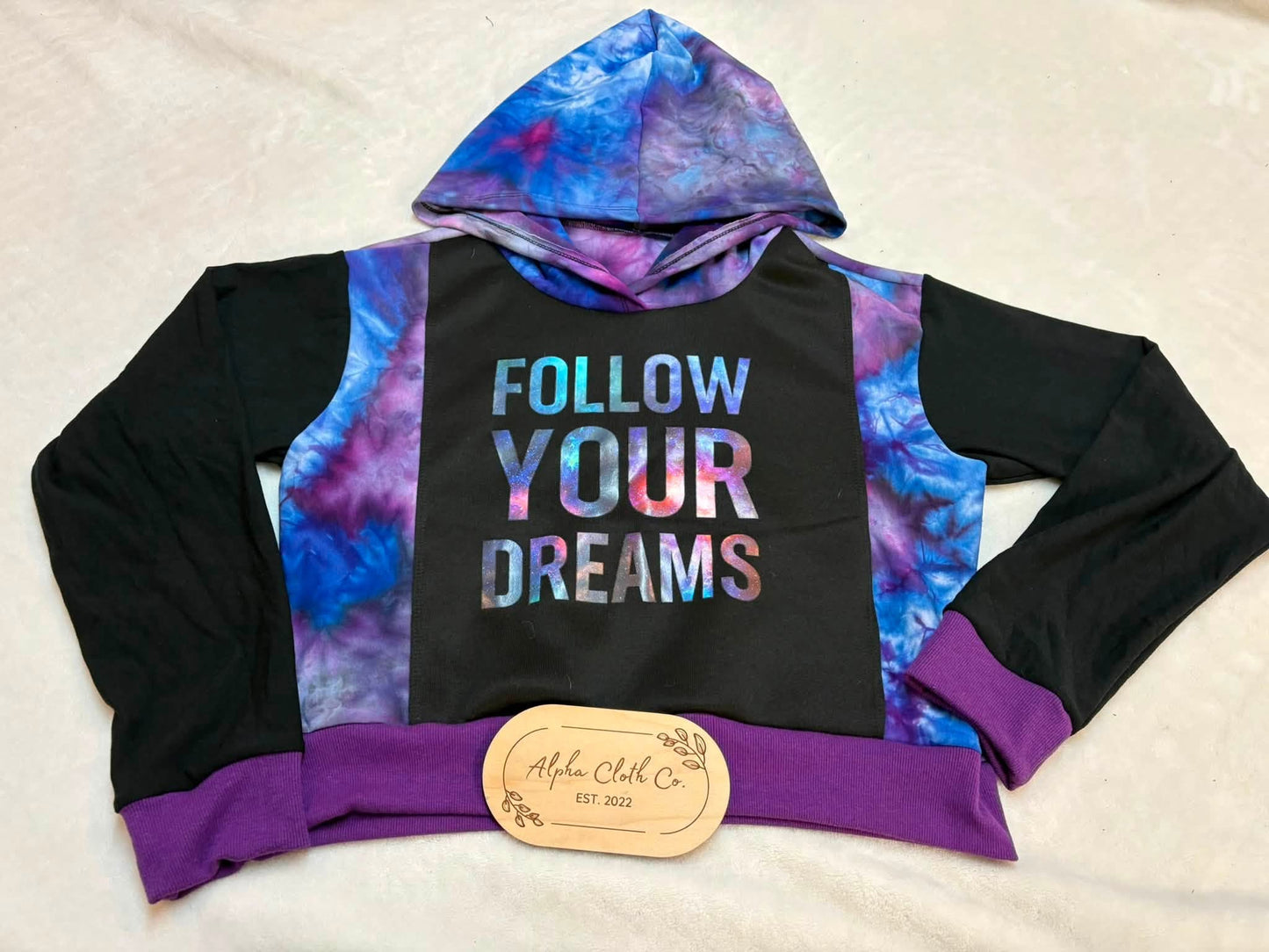 MED Dreams Crop Hoodie