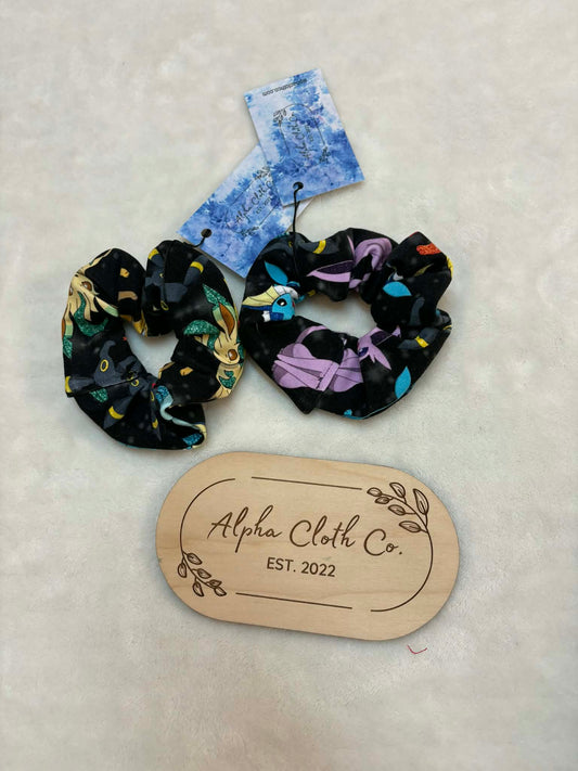 Glitter Poke Scrunchie