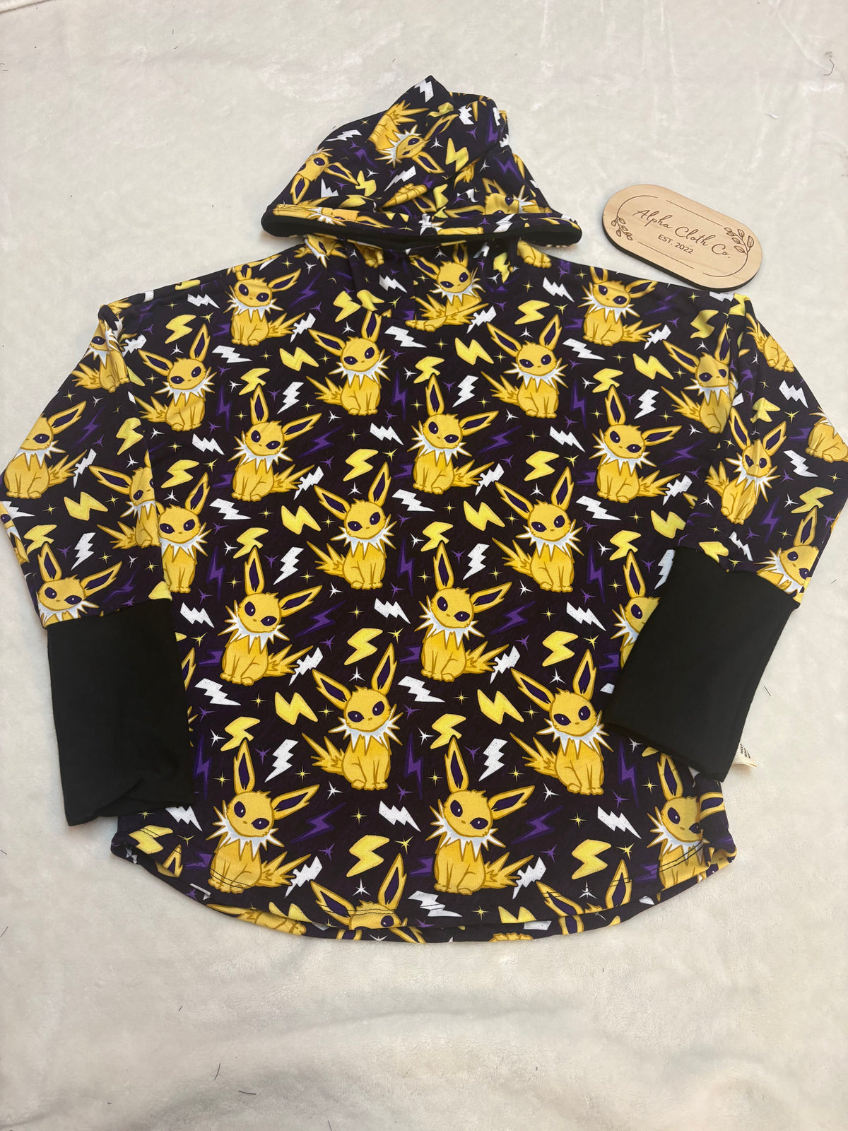 9-12Y Jolteon LS Hooded Dolman