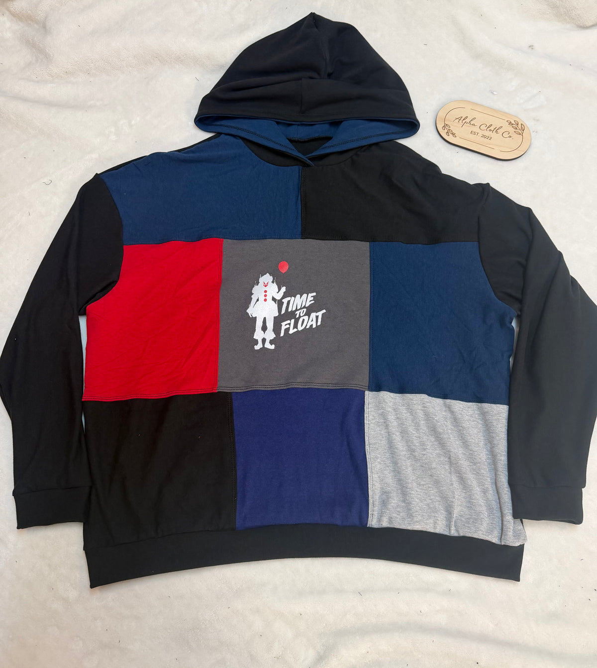 XL IT Hooded Patchwork