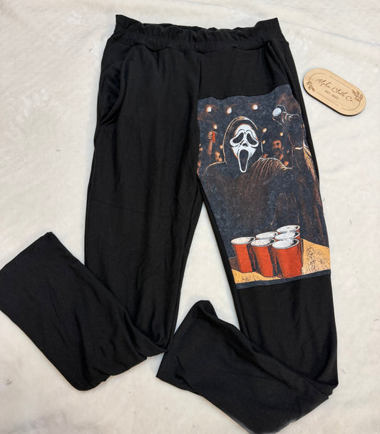 Large Ghostface Pong Pants