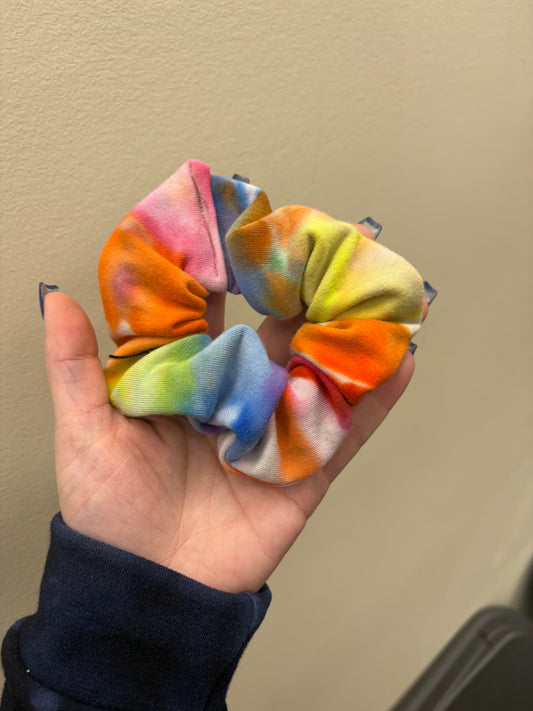 Rainbow Scrunchie