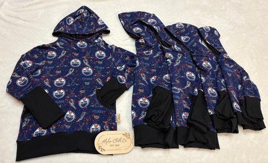 9-12Y Oilers CB Hoodie