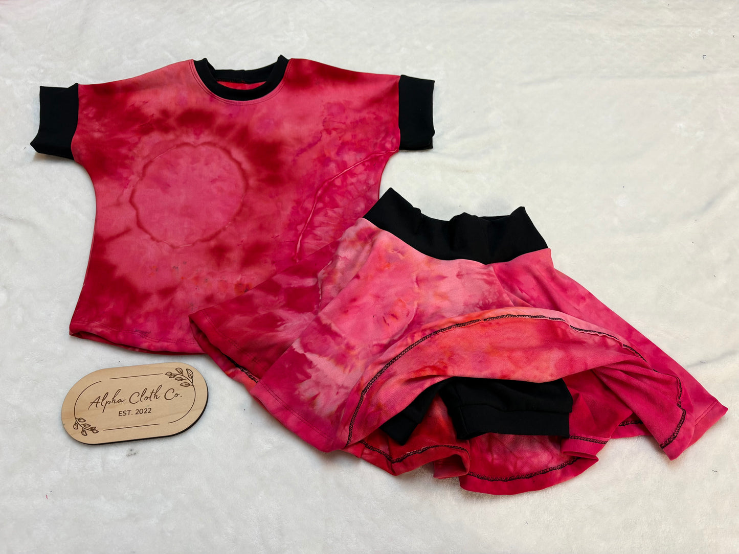 3-6 Hibiscus Skort set