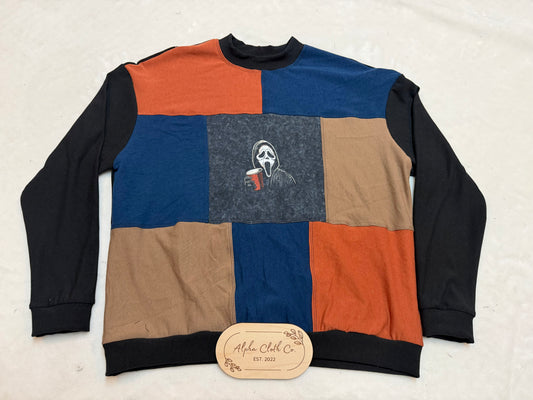 Large Ghostface Pong Patchwork