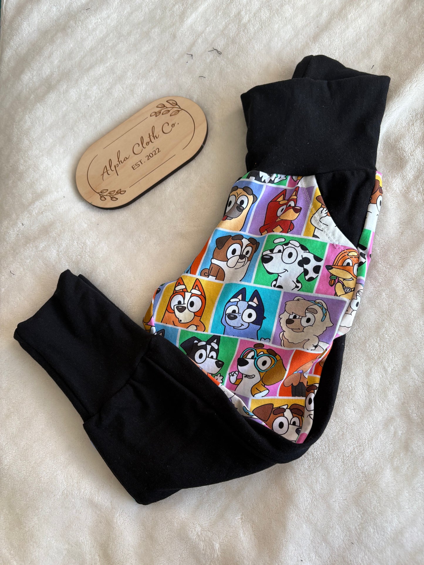 3-12M Block Bluey Sg Joggers