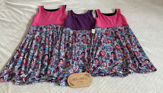 Floral Kpop GWM Tank Dress